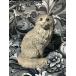  б/у кошка cat.. орнамент шиншилла peru автомобиль Италия производства современный антиквариат Vintage Vintage античный 1 пункт предмет 