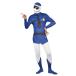  взрослый Fit man Police костюм зентай мужчина мужской Halloween маскарадный костюм костюмы костюм HWZ