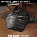  крокодил сумка "body" sling сумка на плечо наклонный .. сумка . кожа wani кожа черный чёрный мужской Berry натуральная кожа (ID bb914r30) za022