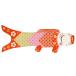 Madame MO органический хлопок KOINOBORI koinobori L Gold&Red140cm