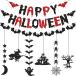 JANLOFO 8 пункт Halloween украшение Galland Halloween украшение установка Galland подвешивание ниже оборудование орнамент подвешивание флаг знак ... украшение установка 