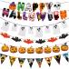  Halloween украшение Galland 6 вид Halloween украшение установка подвешивание ниже Galland стена украшение Halloween оборудование орнамент тыква party товары .. Halo 
