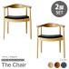  стул 2 ножек комплект стул Hans J Wegner рукоятка sJ Wegner The Chair The стул Северная Европа lounge стул Северная Америка производство белый пепел li Pro канал 
