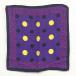  Gianni Versace pocket square шелк 100% точка рисунок фиолетовый серия Италия производства 