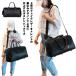 2way сумка "Boston bag" дорожная сумка большая вместимость большая сумка наклонный .. довольно большой Golf сумка плечо путешествие PU кожа .. путешествие командировка 2.
