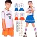  Cheer девушка Kids танцевальный костюм верх и низ в комплекте детский Cheer девушка костюм чирлидинг одежда команда форма Cheer Dan одежда талия резина ..