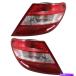 US�ơ���饤�� 2008-2010��륻�ǥ��٥��C300 LH��RH W /�ŵ�Υ��å� Set of 2 Tail Light For 2008-2010 Mercedes Benz C300 LH & RH w/ Bulb(s)