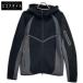 NIKE Nike черный Tec полный Zip флис Wind Runner жакет черный M жакет хлопок мужской б/у 
