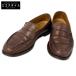 JALAN SRIWIJAYAja Ran потертость waya98622 18045 кожа монета Loafer 41 Brown мужской 