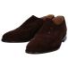  как новый Tricker's Tricker's M7941 замша боковой ela палочка туфли без застежки обувь 8 1/2-5 темно-коричневый мужской 