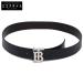  прекрасный товар BURBERRY Burberry ITPARPEL9BOL TB монограмма пряжка кожаный ремень 40/100 мужской 