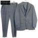 EDIFICE Edifice 24 год производства GY70 серый проверка костюм выставить серый XL костюм выставить шерсть мужской б/у 