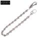 LEATHERS AND TREASURES кожа z and to отдых zSv925 Small Skull wallet chain 20skull цепочка для бумажника мужской 