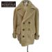  как новый / внутренний стандартный BURBERRY Burberry 8060694 овца автомобиль - кольцо боа двойной breast пальто M бежевый мужской 