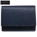  как новый COCOMEISTER здесь Meister Losso Pietra Card Case rosso pie тигр * футляр для визитных карточек футляр для карточек темный темно-синий мужской 