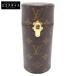  прекрасный товар LOUIS VUITTON Louis Vuitton путешествие кейс (200ML) монограмма * парусина аромат бутылка кейс 