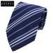  прекрасный товар HERMES Hermes 659191Treji men taru шелк / хлопок галстук темно-синий / белый мужской 