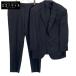 BOSS Boss черный шерсть TAILORED 2P костюм выставить черный 44R костюм выставить шерсть мужской б/у 