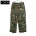 VINTAGE Vintage 60s M65 рис суша армия ERDL leaf утка Jean grufa чай g брюки S зеленый мужской 