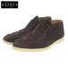 LoroPiana Loro Piana OPEN WALK замша туфли без застежки обувь мужской Brown 43