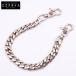 Chrome Hearts Chrome Hearts 925 Classic цепь 25 ссылка W зажим цепочка для бумажника серебряный мужской аксессуары 