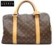 LOUIS VUITTON Louis Vuitton 06 год M40074 монограмма Carry все сумка "Boston bag" Brown мужской 