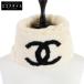 CHANEL Chanel здесь Mark Lapin мех пелерина muffler "теплый" белый женский 