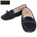 CHANEL Chanel G26572 здесь Mark стежок лента замша deck shoes 38 1/2 женский 