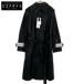 H&M ×rokh черный button detail leather coat кнопка ti tail мужской 