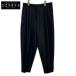 Lad Musician 18SS черный шерсть 2 tuck конический широкий слаксы брюки низ мужской 