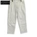 ji- Star rouMN CHINO белый хлопок кнопка fly широкий конический брюки-чинос низ мужской 