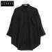 LE PHILru Phil 534-0110401 черный 2 карман over рубашка с длинным рукавом черный 1 tops выцветание te-to женский б/у 