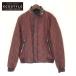 Burberry Prorsum Burberry p low Sam кожа трубчатая обводка Zip выше стеганная куртка 50 бордо мужской 