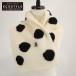 CHANEL Chanel P39233K02754 черепаха задний здесь Mark Turn блокировка mo волосы . пелерина / muffler белый / черный женский 