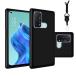OPPO Reno 5A 5G for case smartphone case thin type TPU light weight Impact-proof mobile case whole surface protective cover lens protection strap horn 
