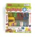 k Ray kit salt cloth . gold type set Kids for 7 color soft kre- mold (., rabbit, banana, grape )