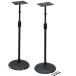 kiktani speaker stand tabletop :150mmX120mm height :575mm~1,045mm insulator attaching AV-SPS black 