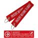 INSERT BEFORE FLIGHT полет перед тем . входить вставка цепочка для ключей брелок для ключа бирка (1 шт ) цвет красный красный RED полет бирка авиация товары goods item ITEM
