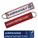 Kool Krew цепочка для ключей Air France AIRFRANCE REMOVE BEFORE FLIGHT прохладный Crew полет бирка брелок для ключа Eara in авиация товары item 
