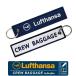 Kool Krew прохладный Crew цепочка для ключей rufto рукоятка The Германия авиация Lufthansa German Airlines CREW BAGGAGE Ver.NavyBlue Eara in производитель авиация товары goods