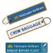 KoolKrew Вьетнам авиация Vietnam Airlines бирка брелок для ключа REMOVE BEFORE FLIGHT полет бирка путешествие самолет авиация товары item 