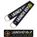 LAUNCH KEY пуск ключ бирка брелок для ключа цвет Black Fly to бирка FALIGHT TAG Black безопасность возможность авиация машина мотоцикл товары item аксессуары 