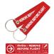 REMOVE BEFORE FLIGHT Mini size key chain 1 piece embroidery flight tag key holder tag aviation airplane safety SAFE goods item 