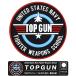TOPGUN верх gun цельный PVC производства . свет specification нашивка липучка имеется Ver.01 America военно-морской флот истребитель . контейнер школа эмблема patch фильм товары item коллекция 