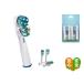  Brown Oral B сменный заменяемая щетка двойной clean утро. час сокращение SB-417 4шт.