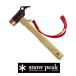 snowpeak Snow Peak молоток для колышков PRO.C