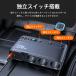 �V�K�[�\�P�b�g �ԍڏ[�d�� 3�A 9in1 usb�|�[�g 228W ���݃\�P�b�g PD45W �}���[�d 12V/24V �L�k�P�[�u�� ���� �֘A�摜5
