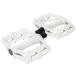 ti- M a-ru(DMR) V6 PLASTIC PEDAL CRO-MO AXLE WHITE