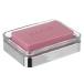 InterDesign подставка под мыло Clear/Chrome 11.7 x 8.9 x 2.9 cm 24231EJ