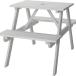AZUMAYA( восток .) стол &amp; bench W75 белый lODS-91WH